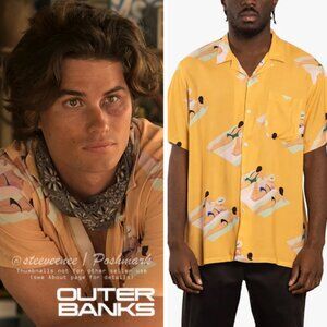 Duvin Beach Day Button Up Shirt ASO John B in Outer Banks